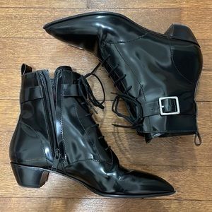 Marc Jacobs lace up boots